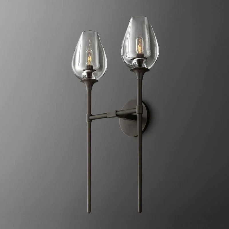 Tulip Double Bedroom Sconce - Image 2