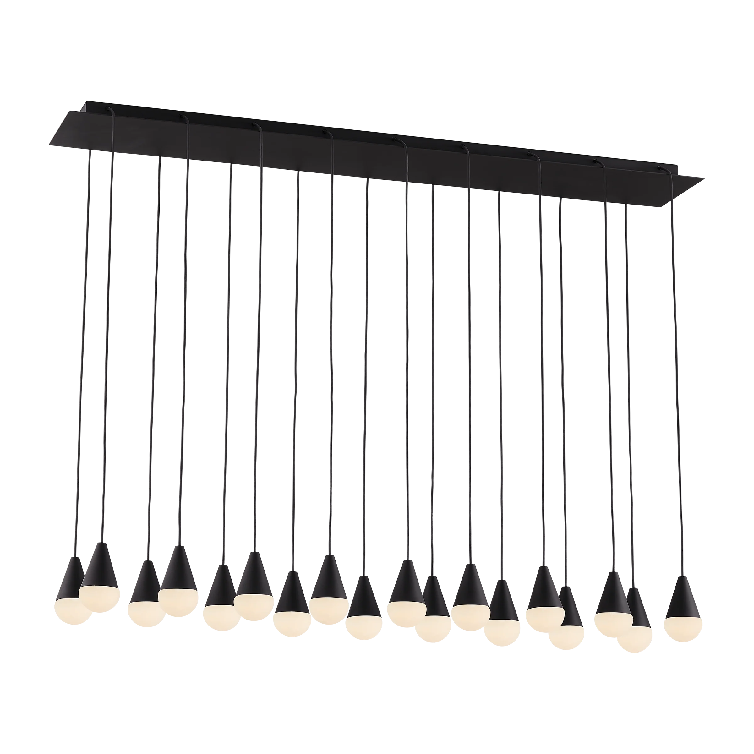 Cupola Alabaster 18-Light Chandelier - Image 2