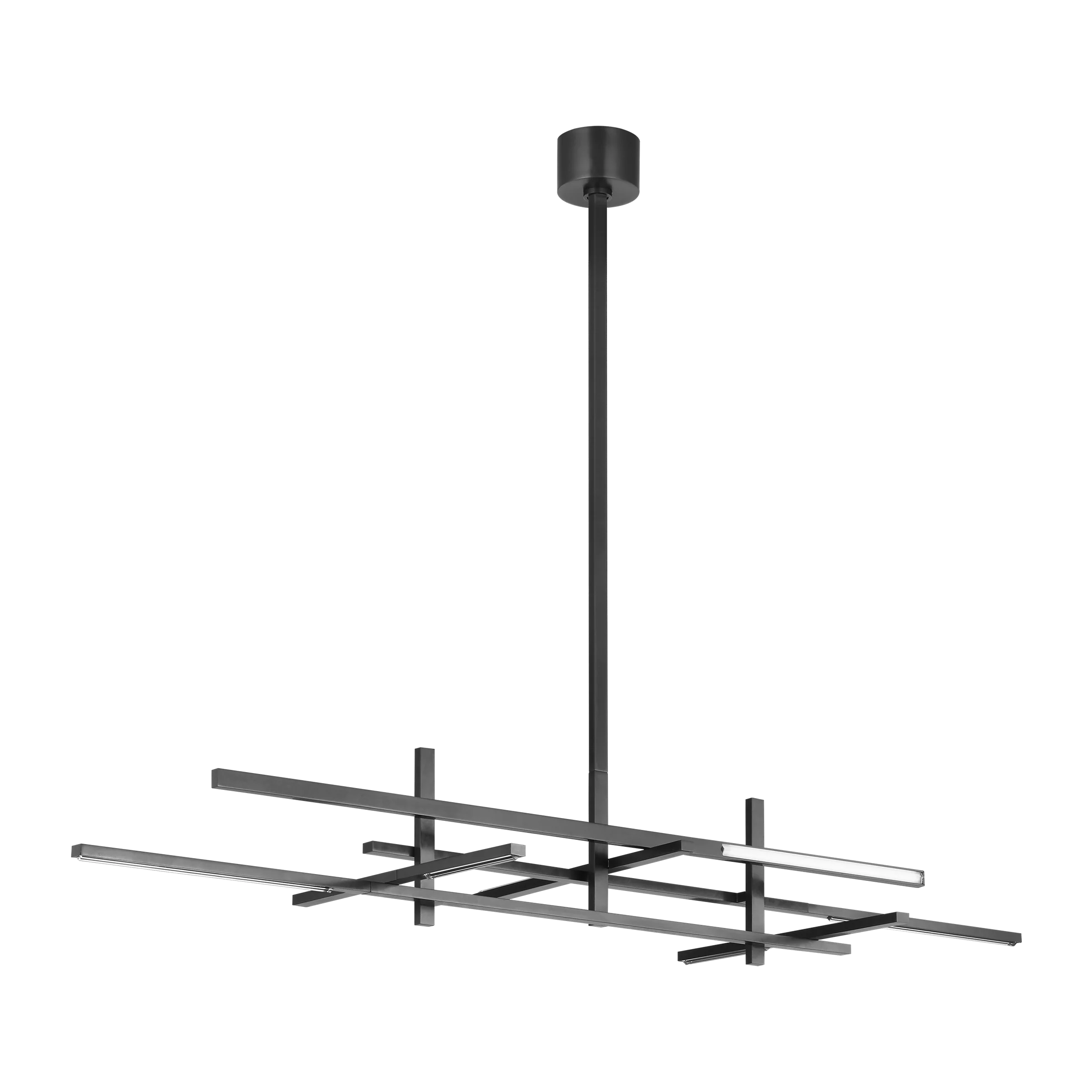 Cityscape Stacked X-Large Linear Chandelier - Image 3