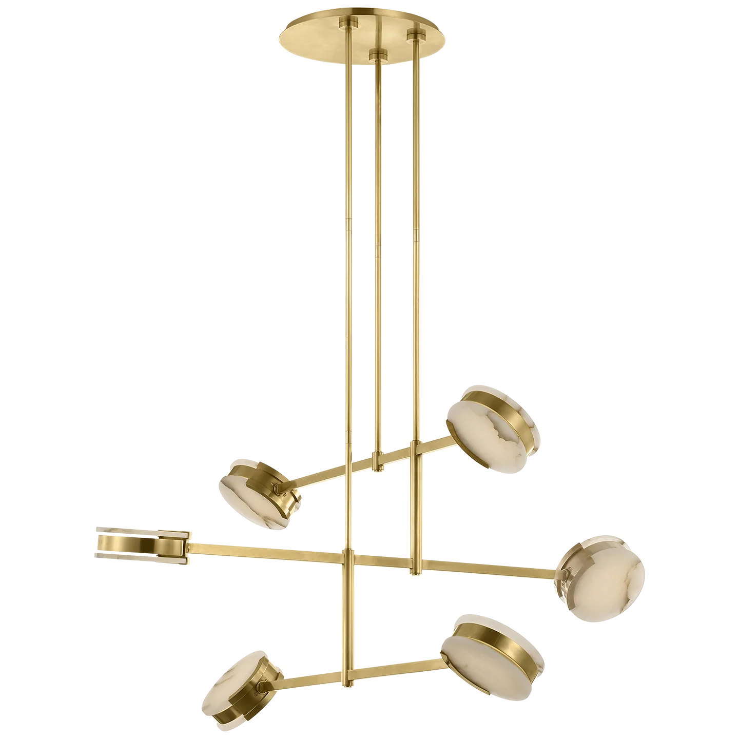 Melange 54" Multi-Positional Chandelier - Image 2