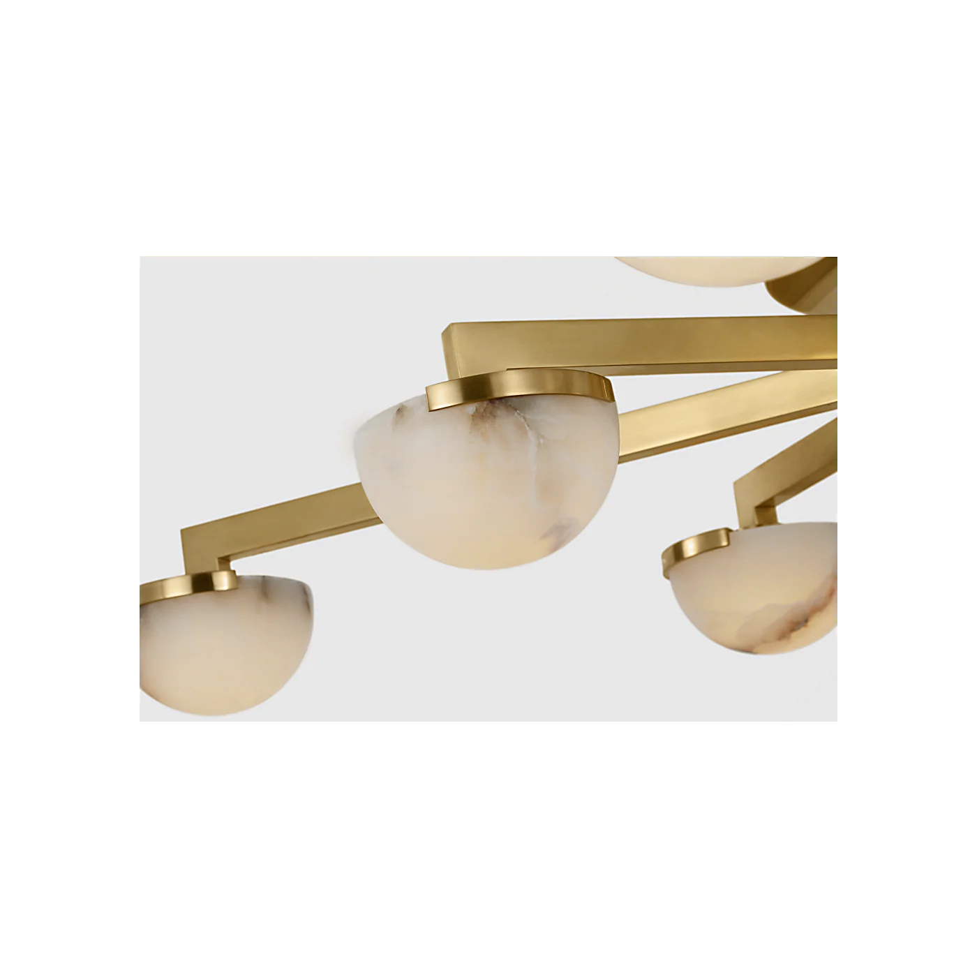 Pedra Large Staggered Arm Flush Mount - Image 3