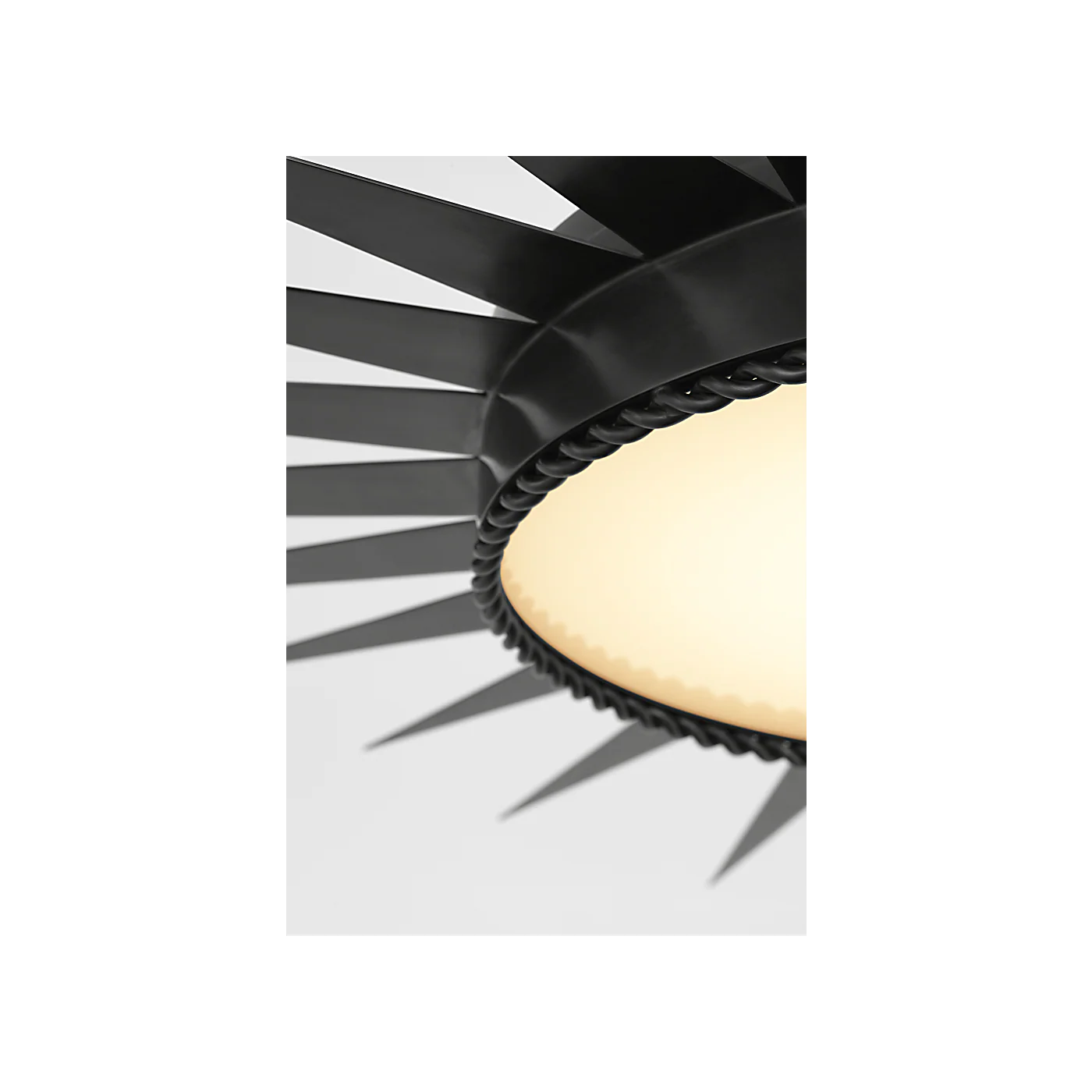 Soleil 45" Semi-Flush Mount - Image 3