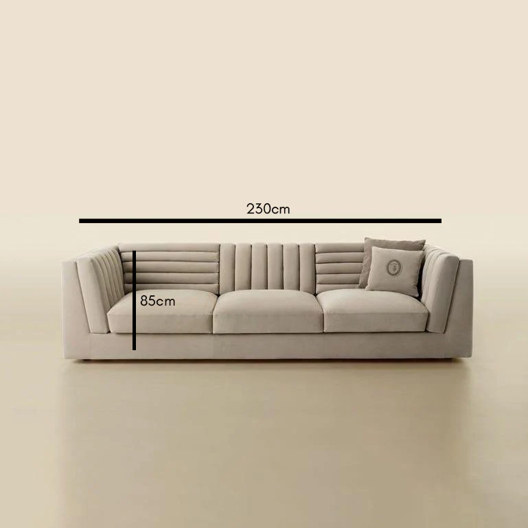 كنبة مودرن بألوان متعددة 85×230سم - FUD05 - Image 2