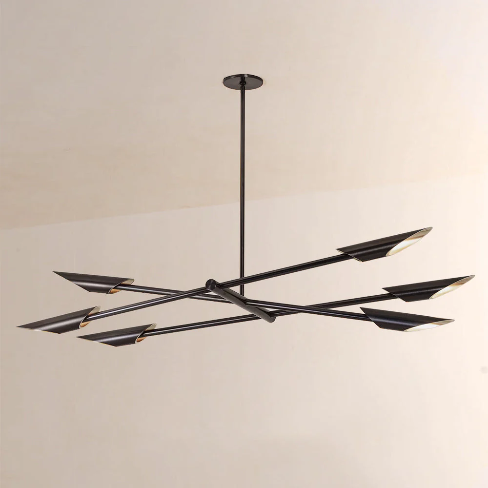 Voyant Multi Arm Spire Chandelier - Image 1