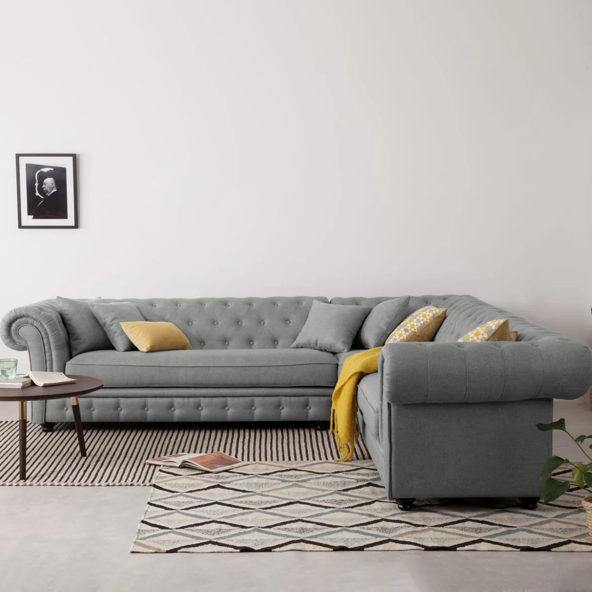 ركنة كابتونيه 210×300 سم - ألوان متعددة   - WS16 - Image 1