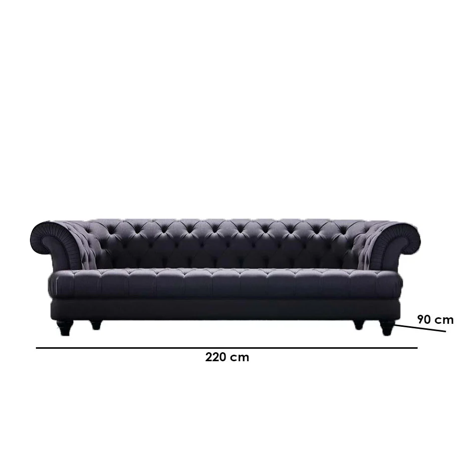 كنبة استقبال 90 ×220 سم - ألوان متعددة - WS37 - Image 2