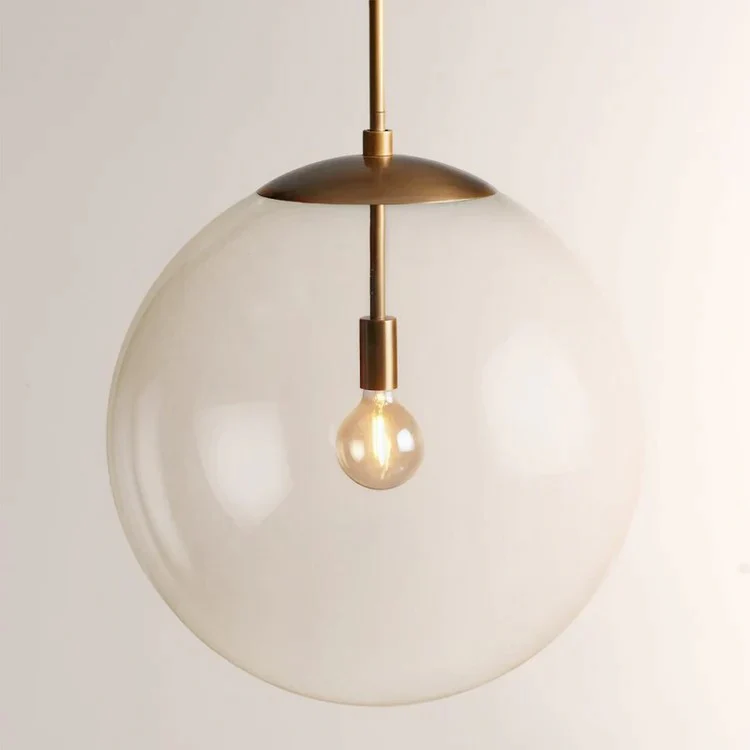 Wascor XL Globe Pendant with Rod - Image 1