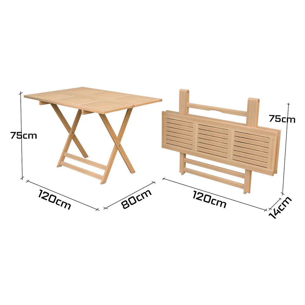 ترابيزة حديقة 80×120سم-MNR11 - Image 2