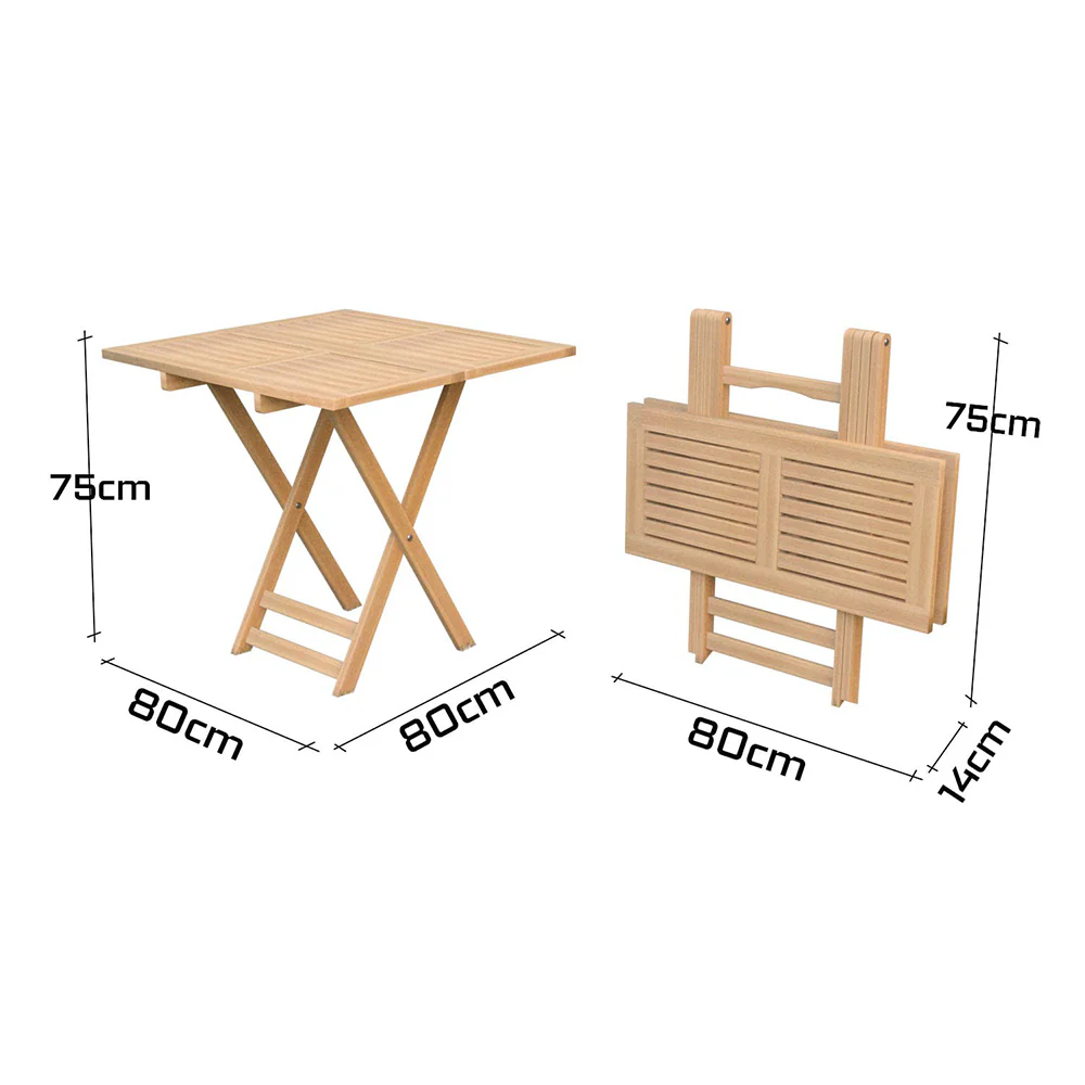 ترابيزة حديقة 80×80سم -MNR10 - Image 2