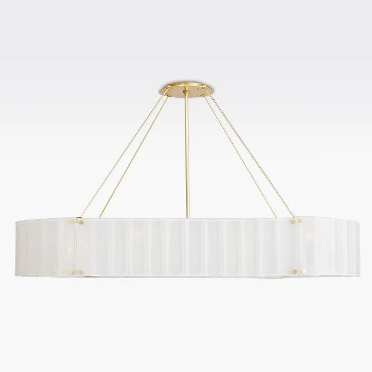 Willamette Oval Crystal Chandelier 60" - Image 3