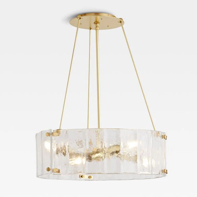 Willamette Round Crystal Chandelier 24" - Image 1