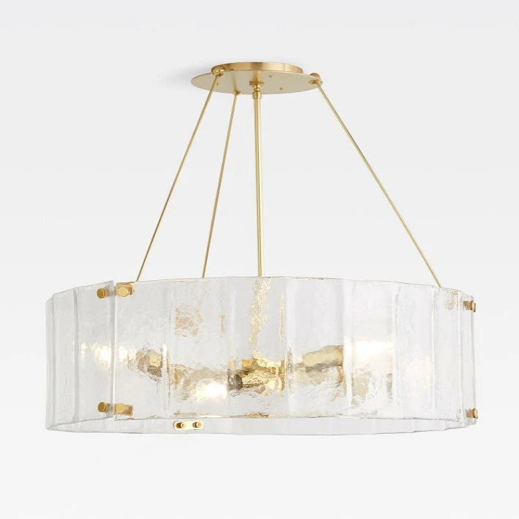 Willamette Round Crystal Chandelier 32" - Image 1