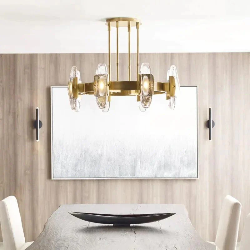 Wyth Led Round Chandelier 40″ - Image 1