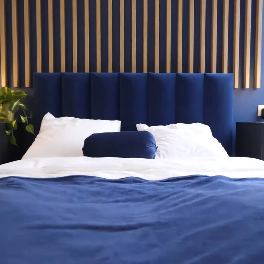 سرير خشب زان 160×200سم- DECO95 - Image 2
