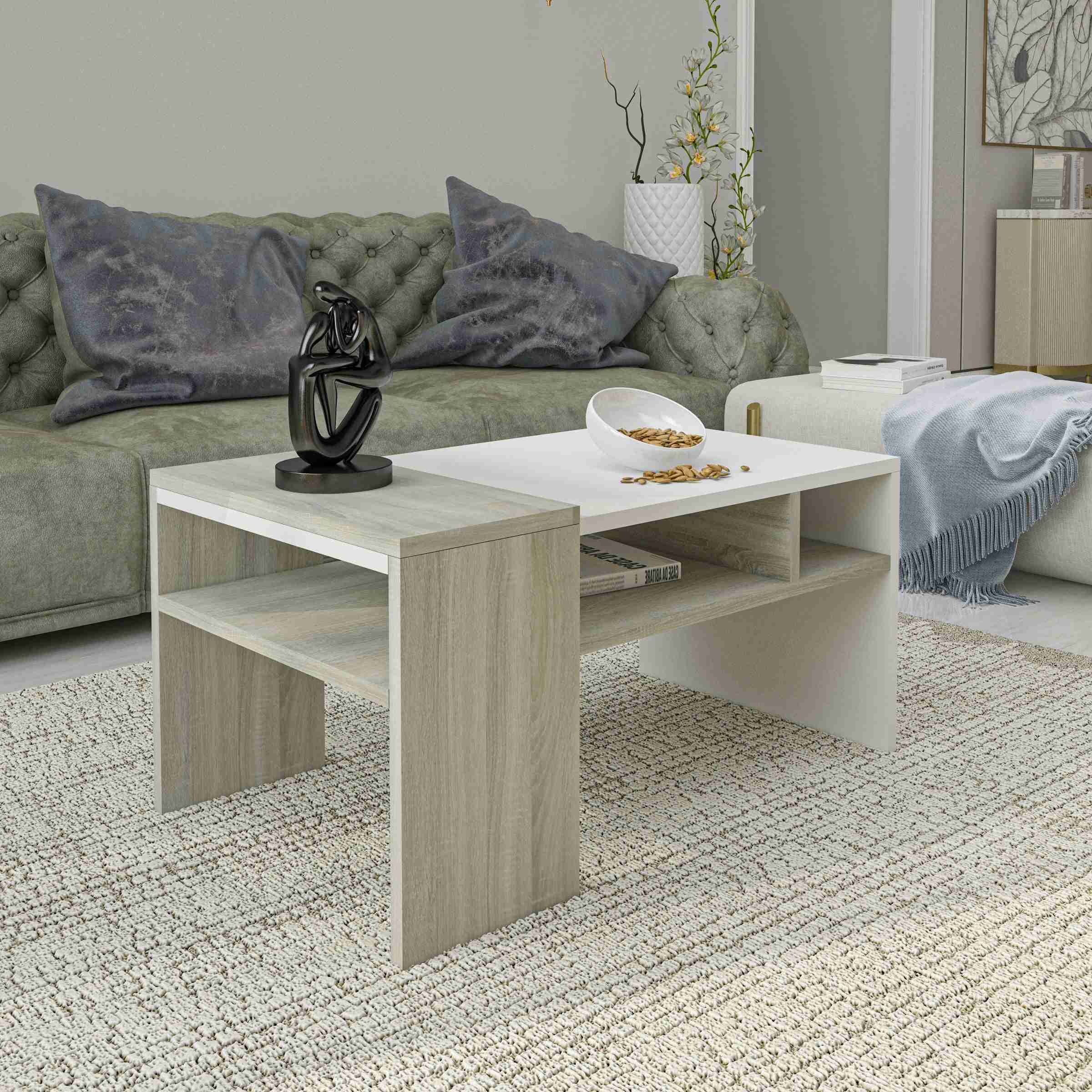 ترابيزة قهوة 54×90سم- ZAF48 - Image 1