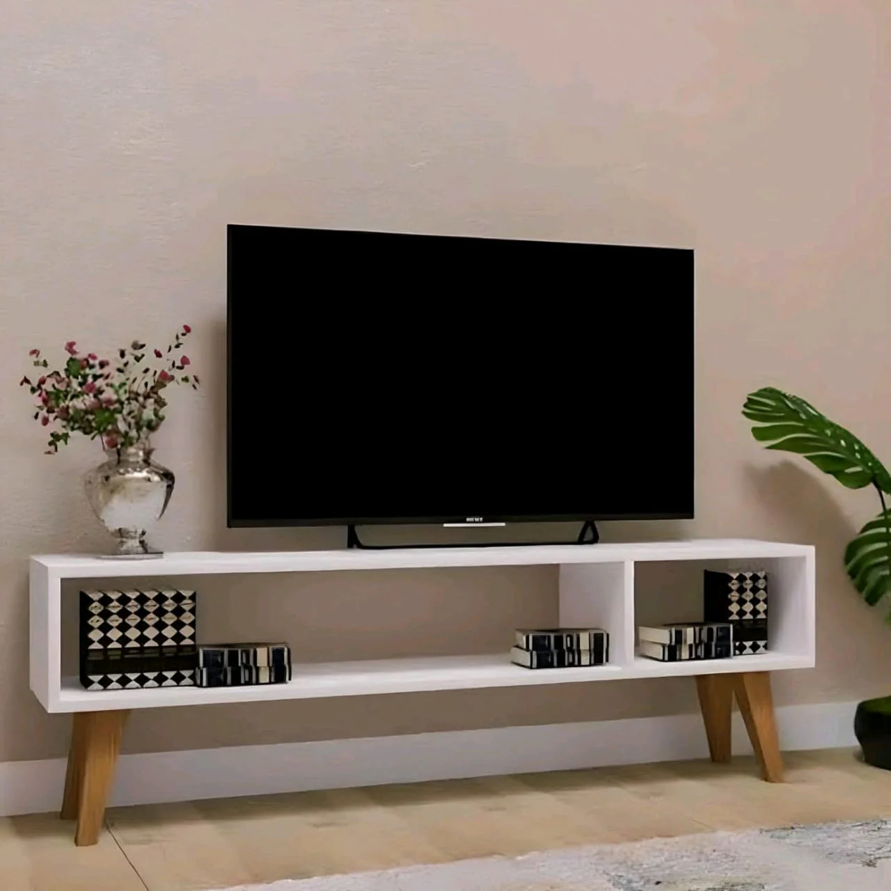 ترابيزة تليفزيون 120×30سم - EFY114 - Image 1