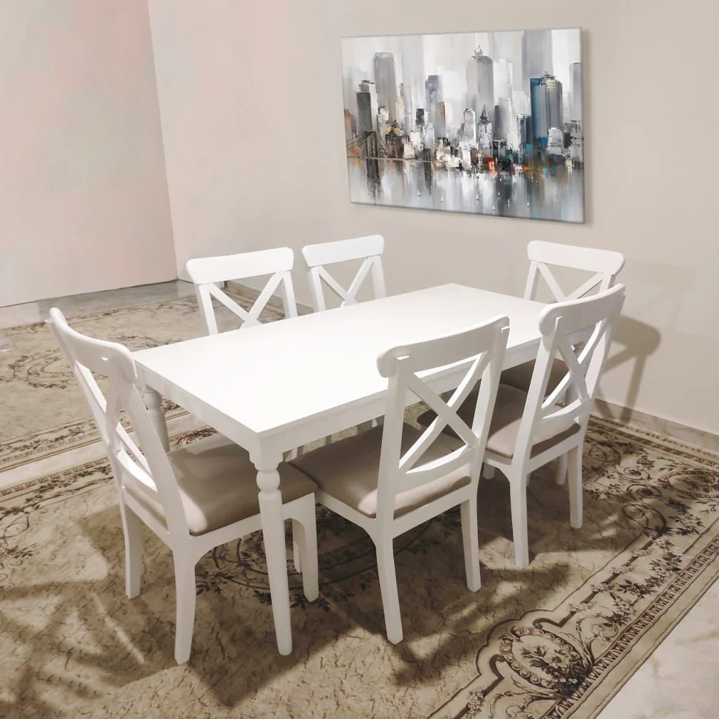 ترابيزة سفرة - 7 قطع - MES125 - Image 2