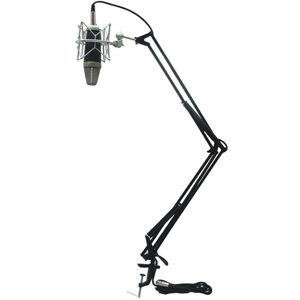 ICON MB-03 Desk Mount Scissor Style Microphone Stand - Image 1