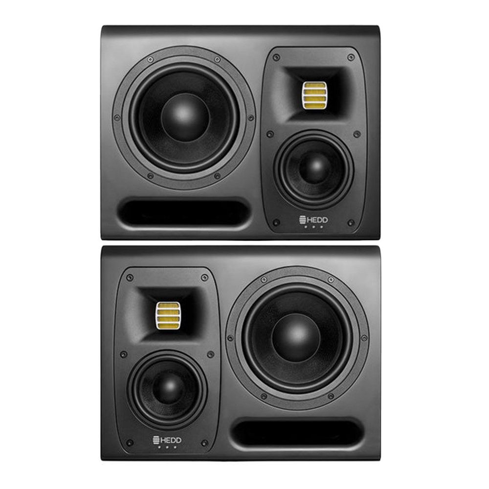 HEDD Audio Type 20 MK2 7" Iconic Compact 3-Way Studio Monitors - Pair (Black) - Image 1