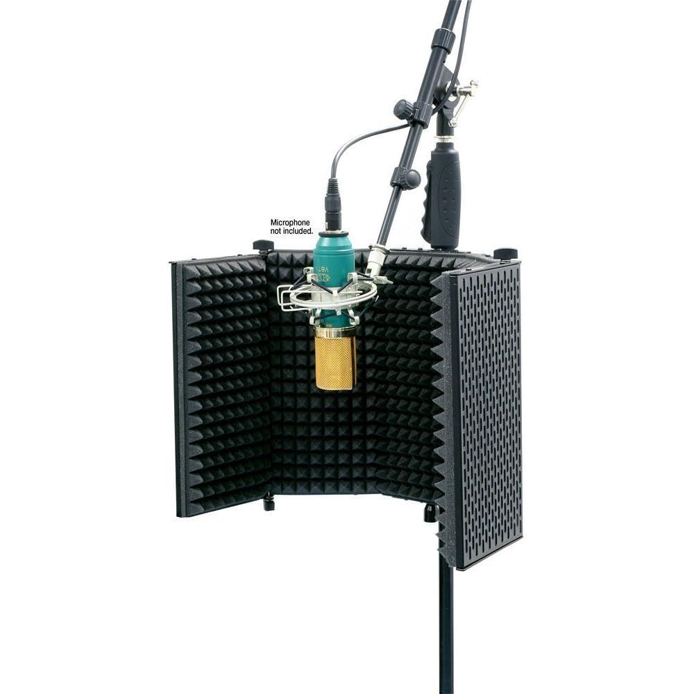 MXL RF100 Microphone Stand Mountable Reflection Screen - Image 1
