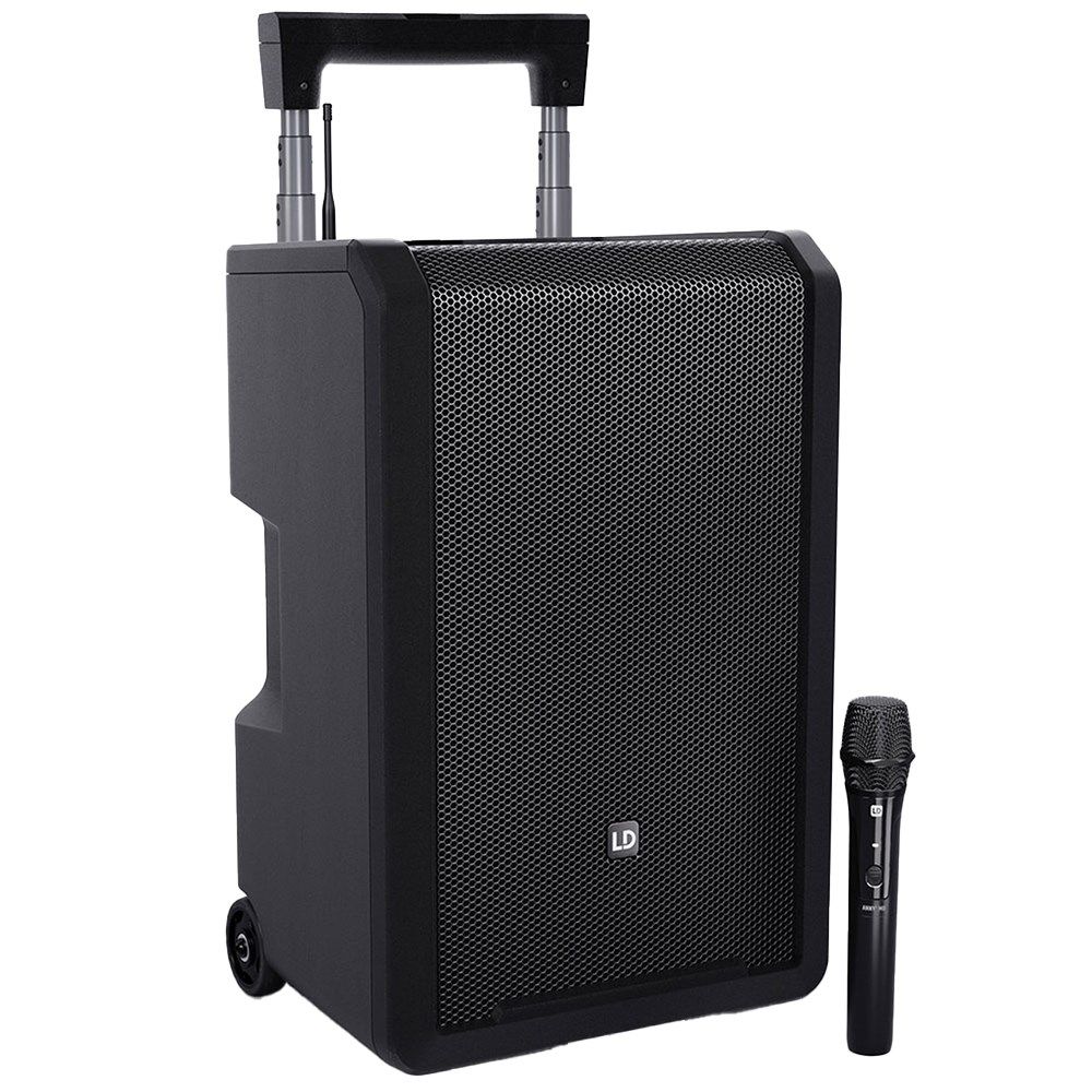LD Systems ANNY10 160w 10" PA w/ 1x Handheld Mic (584-608 MHz) - Image 1