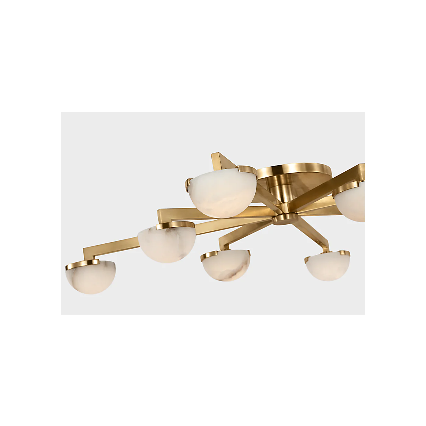 Pedra Large Staggered Arm Flush Mount - Image 2