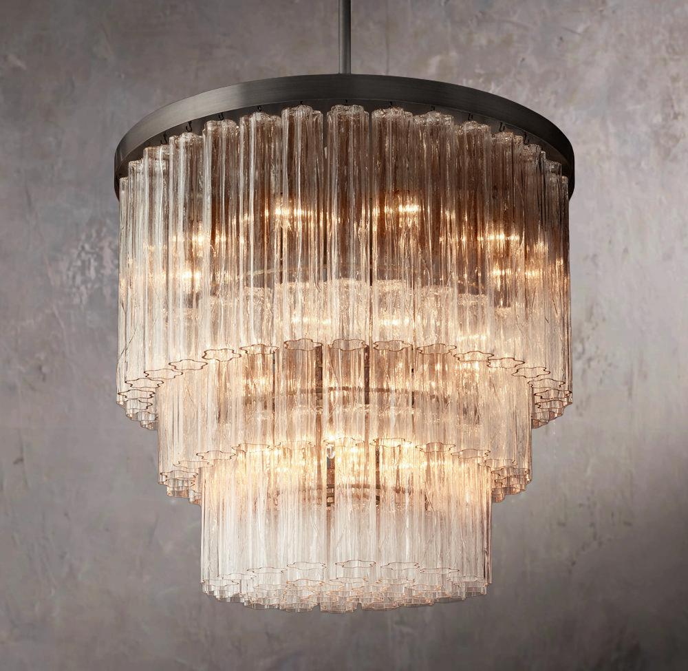 Cielo Triple-Layer Circular Pendant Light 36" - Image 3