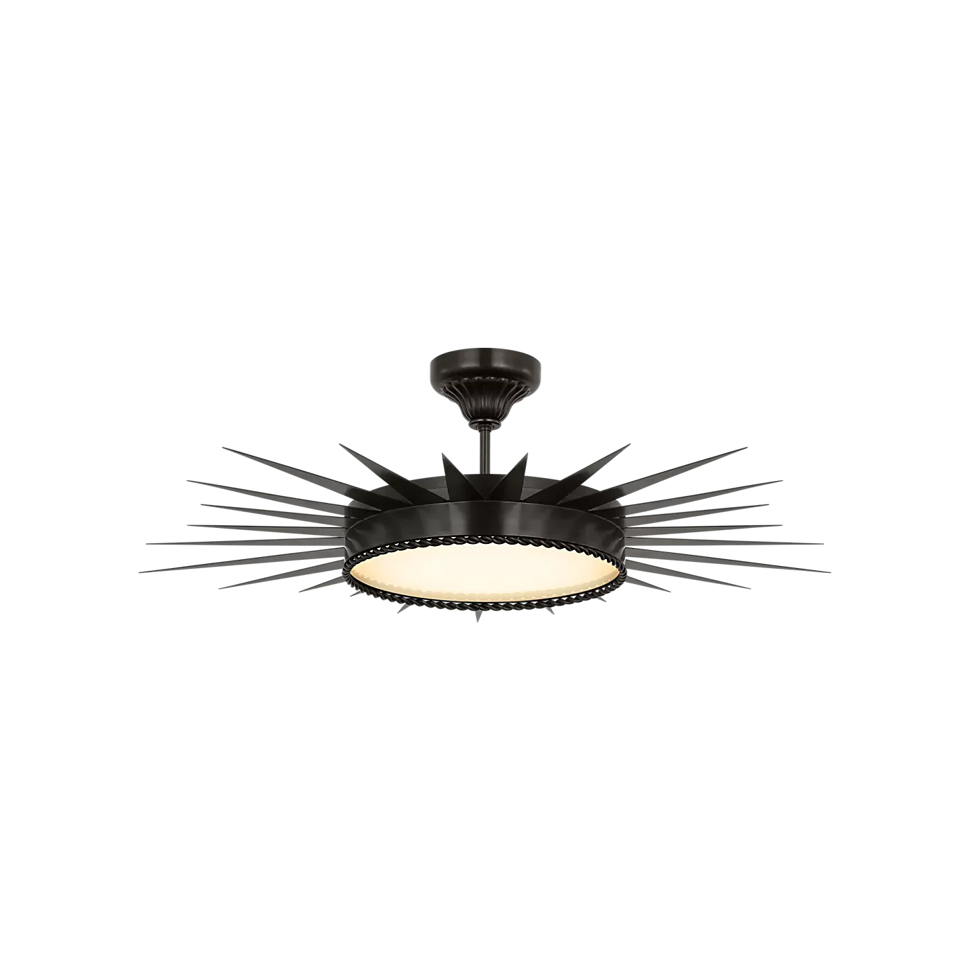 Soleil 36" Semi-Flush Mount - Image 2