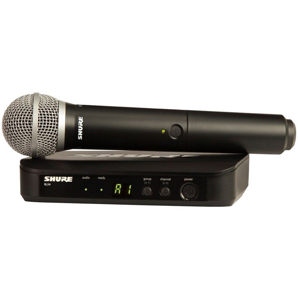 Shure BLX24 / PG58  Handheld Wireless System M17 - Image 1