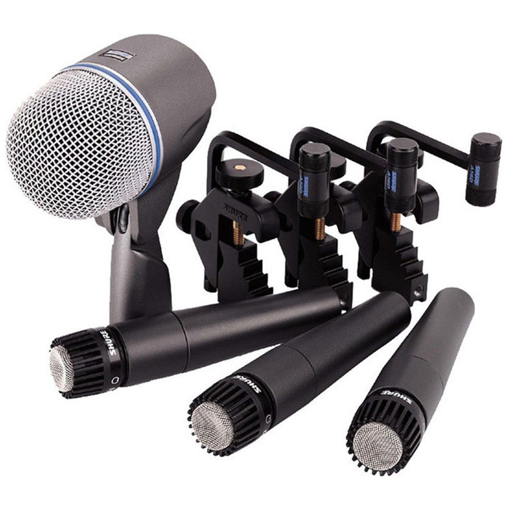 Shure DMK57-52 Drum Microphone Kit w/ Mounts & Case - Image 1