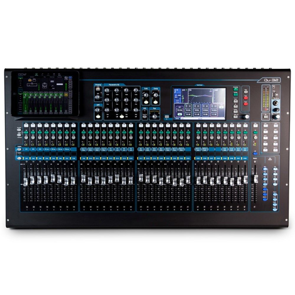 Allen & Heath Qu32 38-In/28-Out Digital Mixer (Chrome) - Image 1