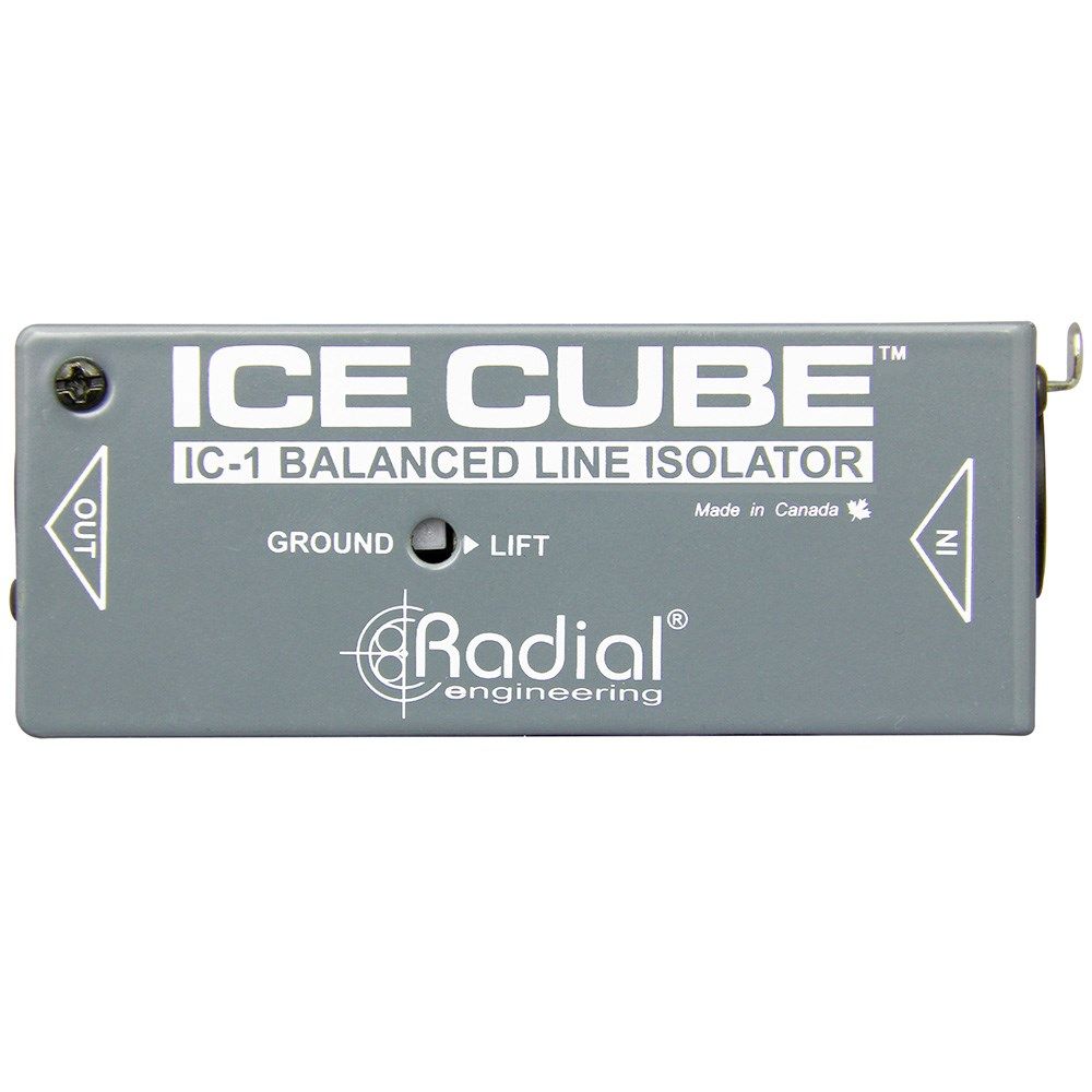 Radial IceCube IC1 Balanced XLR Line Isolator - Image 1