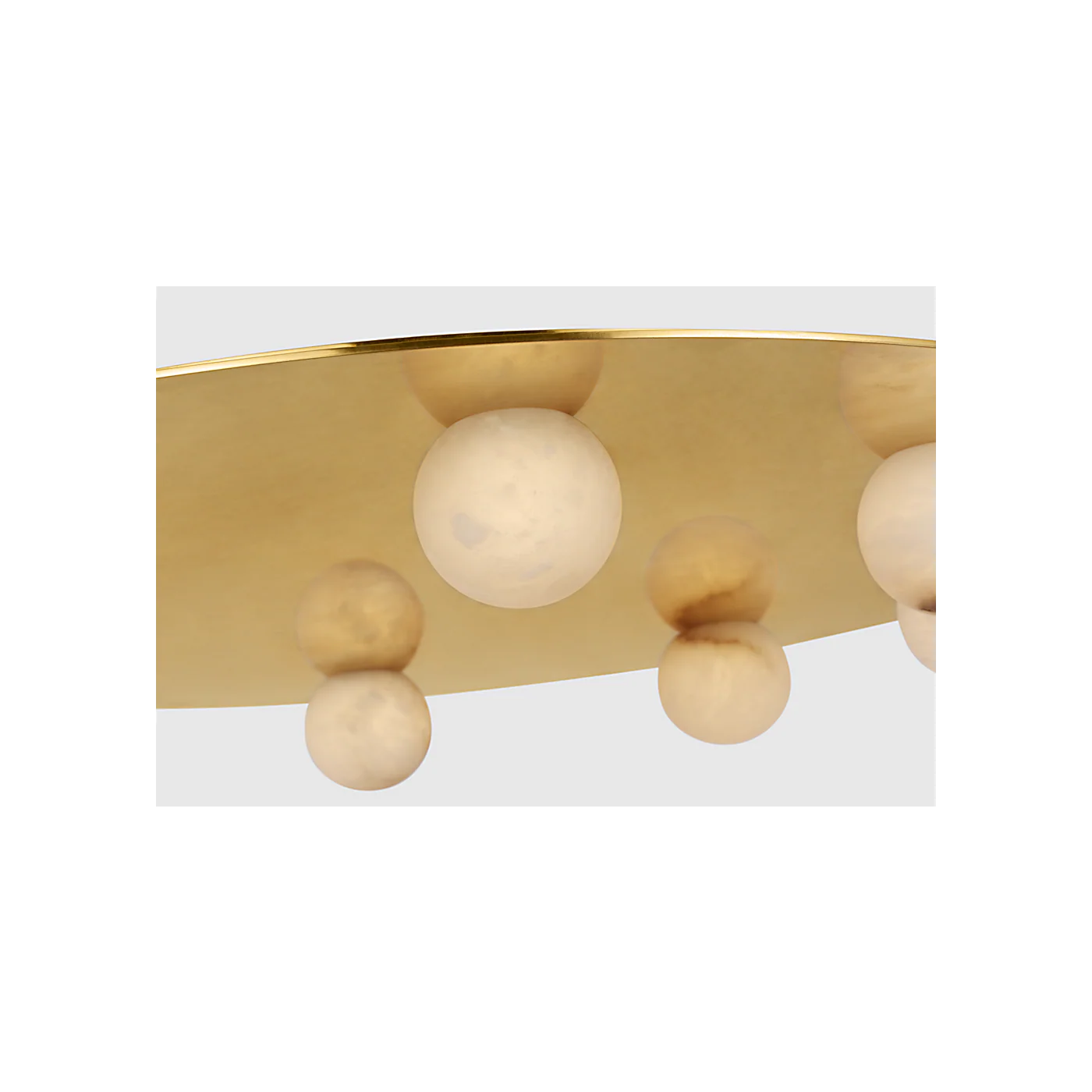 Pertica 30" Eight Light Flush Mount - Image 3