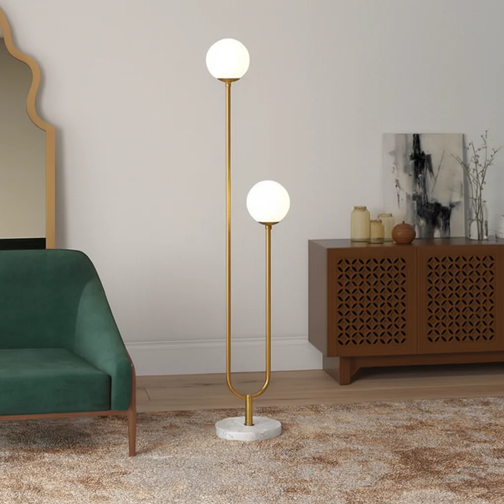 أباجورة أرضية ثنائية - 155×30سم - ULC285 - Image 1