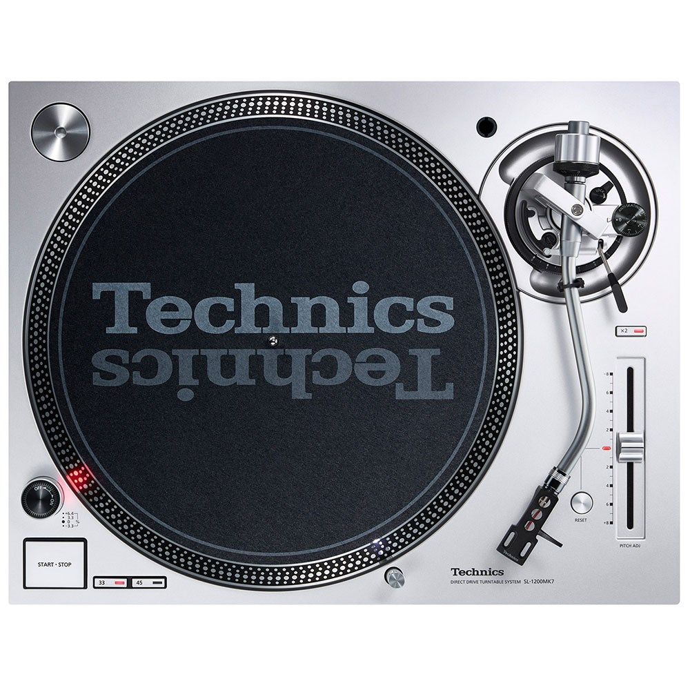Technics SL1200 MK7 Premium Direct Drive Turntable (Silver) - Image 1