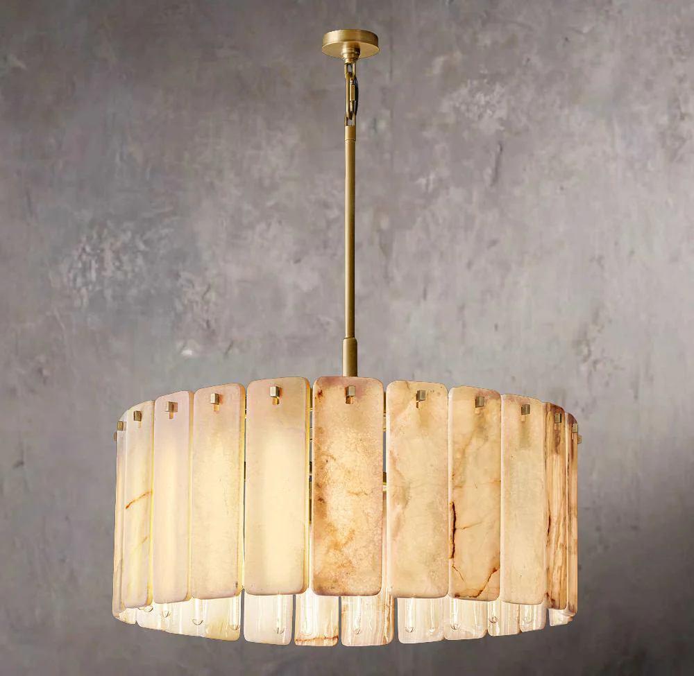 Calametta Onyx Circular Chandelier 36″