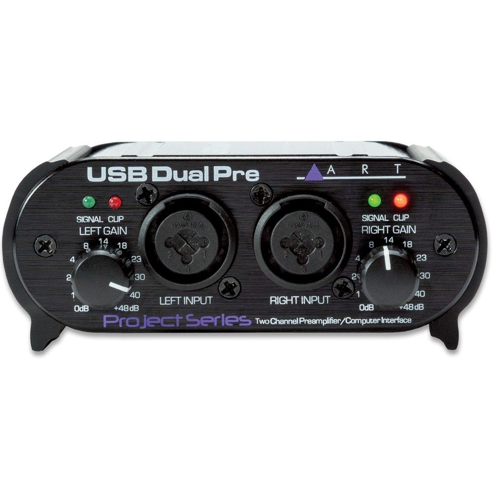 ART Pro Audio USB Dual Pre Project Series 2-Channel USB Pre - Image 1