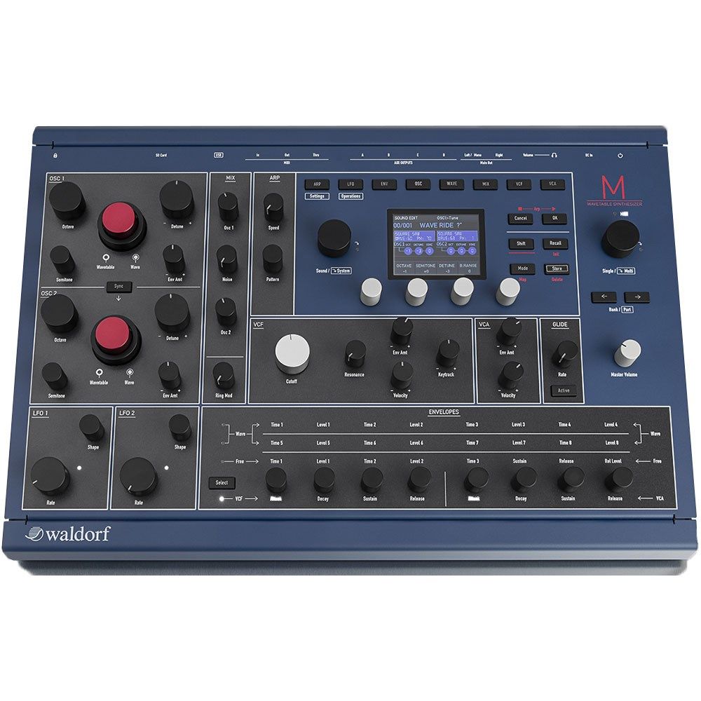 Waldorf M 8-Voice Polyphonic Wavetable Desktop Synthesizer - Image 1