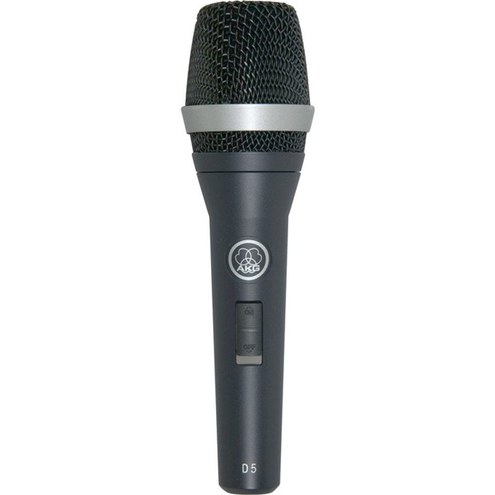AKG D5 Vocal Dynamic Microphone w/ Switch - Image 1