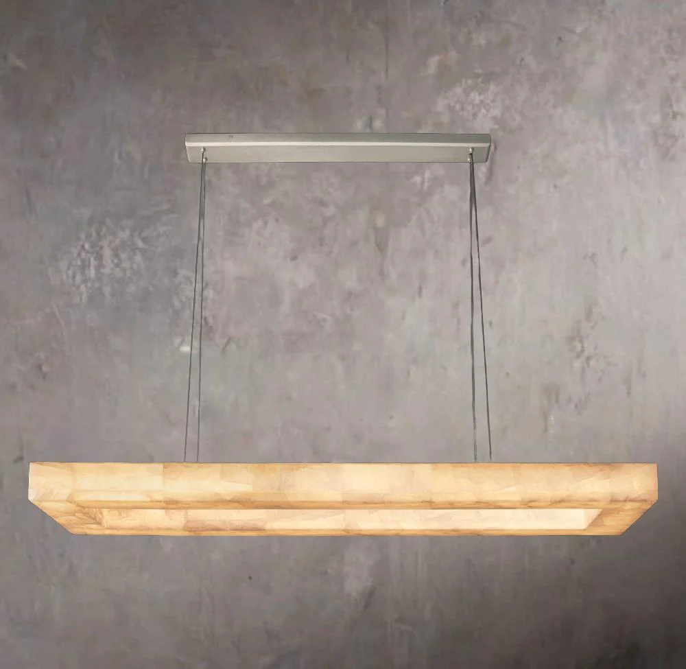 Rivages Glow Rectangular Chandelier 54" - Image 2
