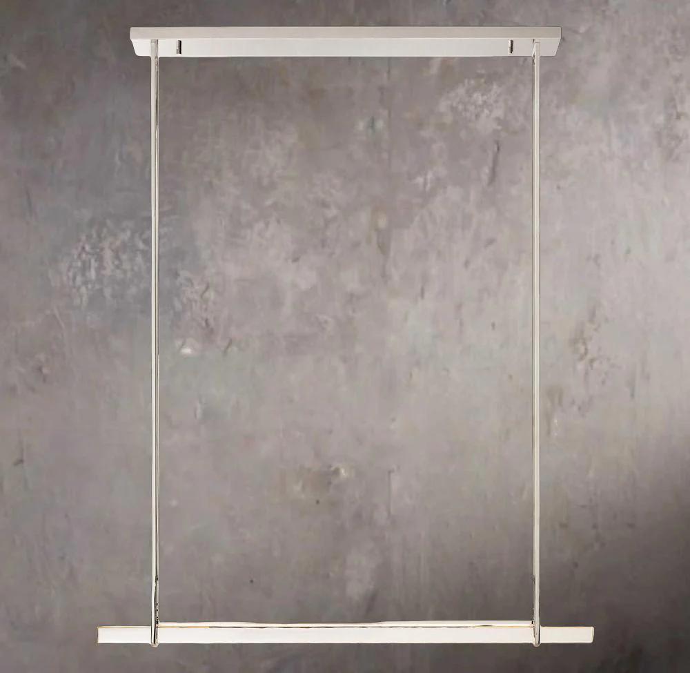 Audubons Crystal Linear Single Bar Chandelier 60" - Image 2