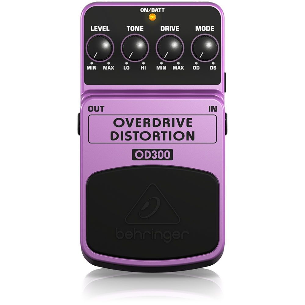 Behringer OD300 2-Mode Overdrive/Distortion Effects Pedal - Image 1