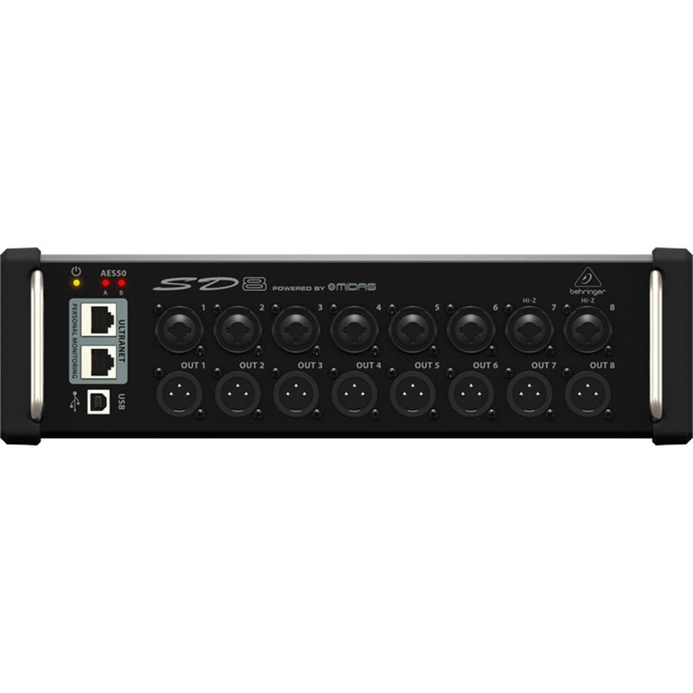 Behringer SD8 Digital Snake I/O Box w/ 8 MIDAS Preamps - Image 1