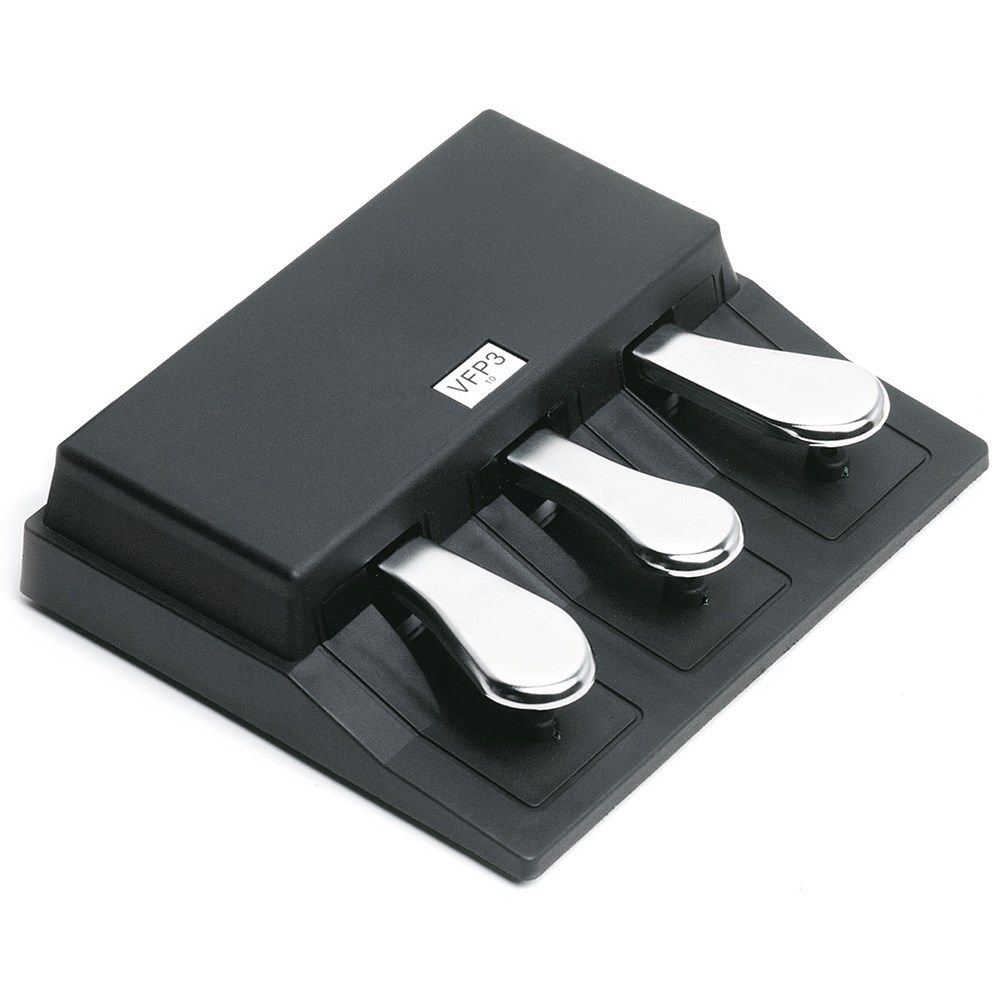 Studiologic VFP315 Solid Piano Style Triple Sustain Pedal (Contact Closed Rest Version) - Image 1