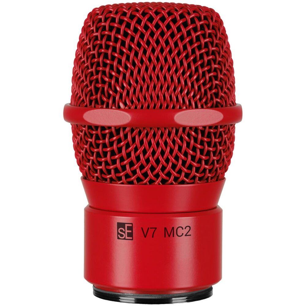 sE Electronics V7 Mic Cap for Sennheiser Wireless Systems inc MP03 Pouch (Red) - Image 1