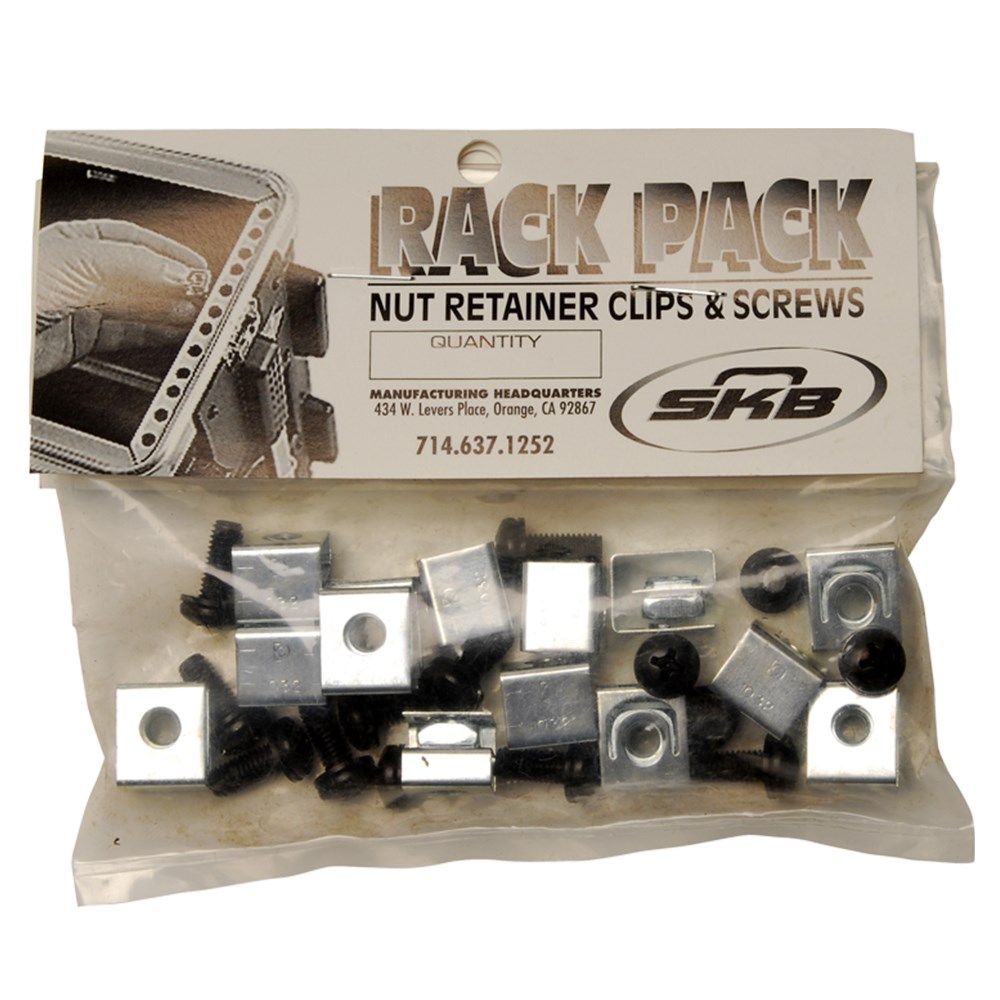 SKB 1SKB19-AC1 Rack Mount Hardware - Nuts & Bolts Kit (12 Pack) - Image 1