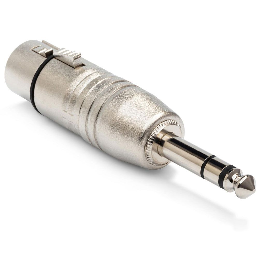 Hosa GXP-143 XLR(F) to 1/4" TRS(M) Adaptor - Image 1