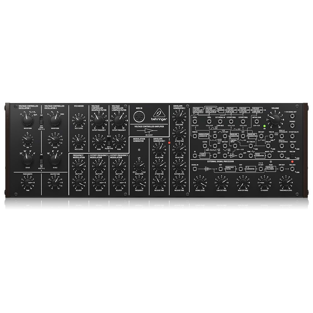 Behringer K2 MKII Analog & Semi-Modular Desktop Synthesiser (Eurorack Format) - Image 1