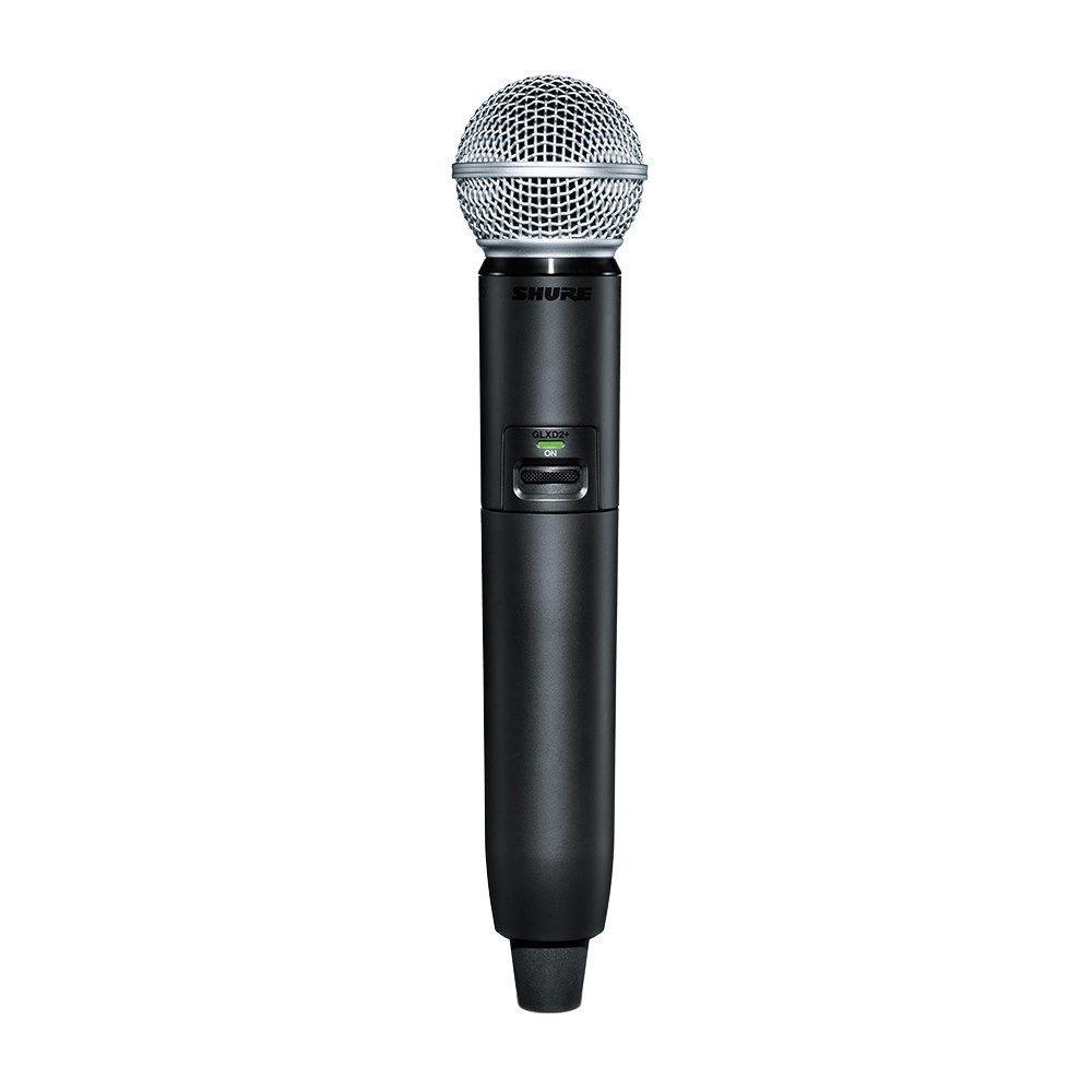 Shure GLXD2+ / SM58 Digital Wireless Dual Band Handheld Transmitter w/ SM58 Vocal Mic - Image 1