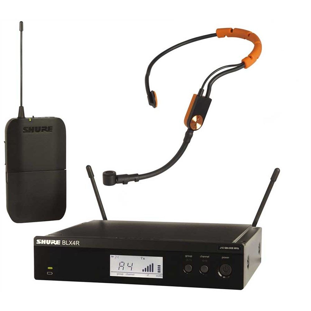 Shure BLX14R SM31 Wireless Headset Mic System M17 (Rack) - Image 1